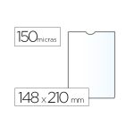bolsa-catalogo-q-connect-a5-150-microns-pvc-transparente-148x-210-mm-1
