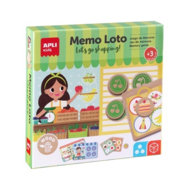 Jogo de Memória -Vamos às Compras! Apli